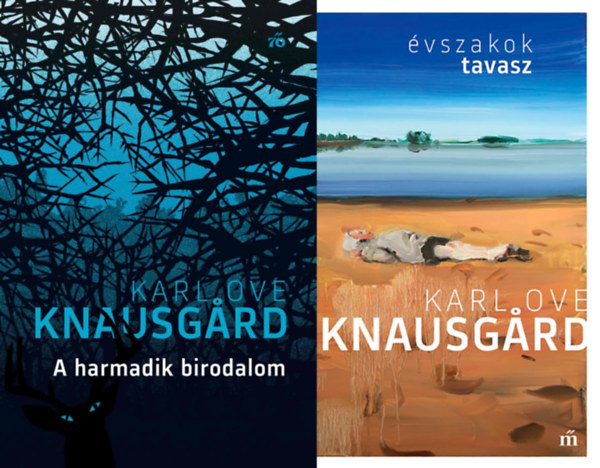 Knausgård Karl Ove, Karl Ove Knausgard: 3 db Karl Ove Knausgård regény: A harmadik birodalom + Tavasz. Évszakok + Az éjszaka iskolája könyv