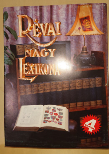 Révai Nagy Lexikona I-XXI. kötet - 4 CD-ROM antikvár