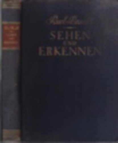 Paul Brandt: Sehen und Erkennen - Eine Anleitung zu vergleichenderKunstbetrachtung antikvár