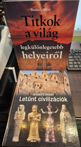 Letűnt civilizációk + Titkok a világ legkülönlegesebb helyeiről (2 db) antikvár