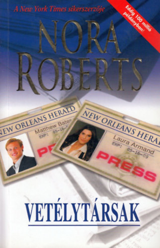 Nora Roberts: Vetélytársak antikvár