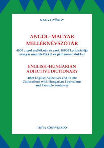 Nagy György: Angol-magyar melléknévszótár könyv