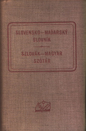 Szlovák-magyar szótár (kisszótár) antikvár