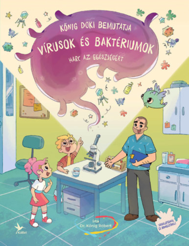 Kőnig Róbert: Vírusok és baktériumok könyv