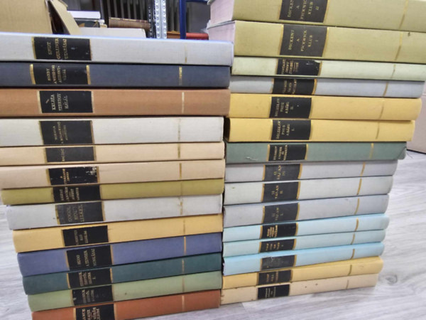 Mihail Bulgakov, Victor Hugo, Charles Dickens, Thomas Hardy, Swift Jonathan, Gogol, Balzac, stb.: 22db regény a Világirodalom remekei sorozatból (28 kötetben) Gulliver utazásai, A weydoni asszonyvásár, Ezeregy halál, A megalkuvó/Agostini, Holt lelkek, Első szerelem, Vízparti történet I-III, A tenger munkásai, A bábu I-II, A mester és margarita, stb antikvár
