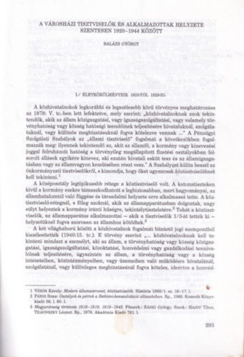 Balázs György: Történeti Tanulmányok 4-5. kötet különlenyomat ( mindkettő dedikált ) - Dedikált antikvár