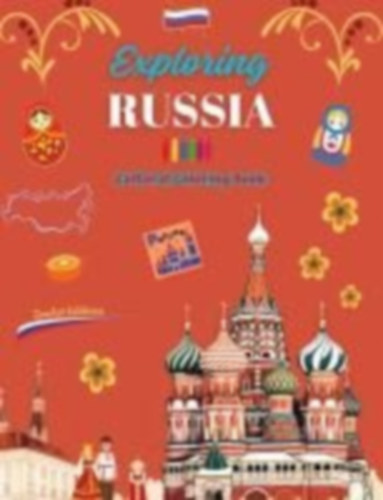 Editions, Zenart: Exploring Russia - Cultural Coloring Book - Creative Designs of Russian Symbols idegen