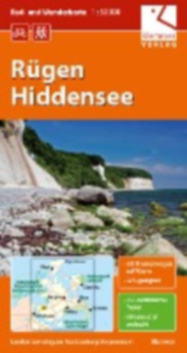 Wachter, Thomas - Kuhlmann, Christian - Klemmer, Klaus: Rügen - Hiddensee 1 : 50 000 Rad- und Wanderkarte idegen