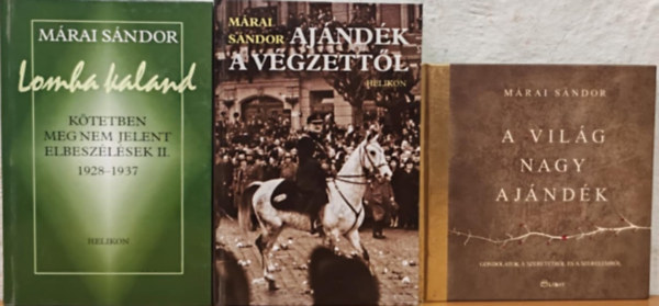 Márai Sándor: Márai Sándor könyvcsomag antikvár