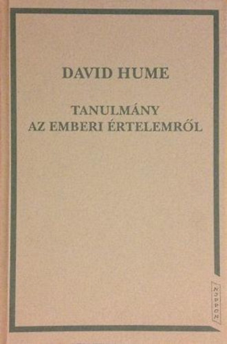 David Hume: Tanulmány az emberi értelemről antikvár