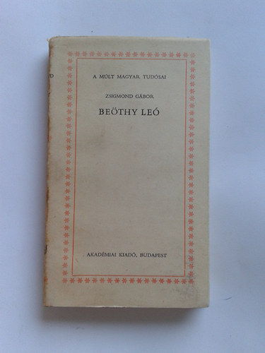 Zsigmond Gábor: Beöthy Leó antikvár