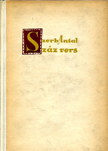Szerb Antal (szerk.): Száz vers (többnyelvű) antikvár