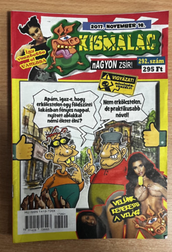 A. Furrier (főszerk.): Kismalac 292. - 2017. november 16. antikvár