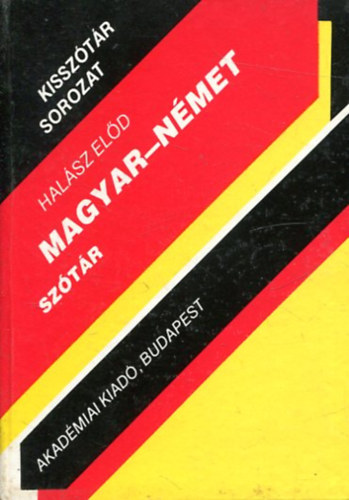 Halász Előd: Magyar-német szótár antikvár