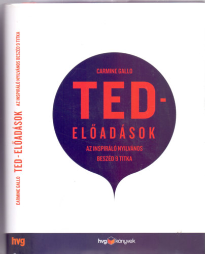 Carmine Gallo: TED-előadások - Az inspiráló nyilvános beszéd 9 titka antikvár