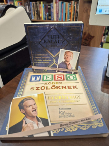 Barney Stinson, Matt Kuhn: Tutikalauz tesóknak + Tesó Kódex Szülőknek (2 db) antikvár