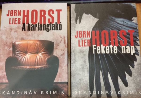 Jorn Lier Horst: 2 db Lier Horst: A barlanglakó + Fekete nap antikvár