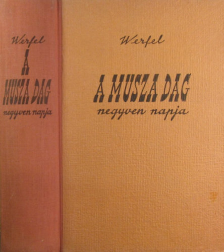 Franz Werfel: A Musza Dag negyven napja antikvár