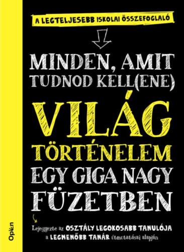 Világtörténelem egy giga nagy füzetben könyv