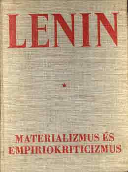 Lenin: Materializmus és empiriokriticizmus antikvár