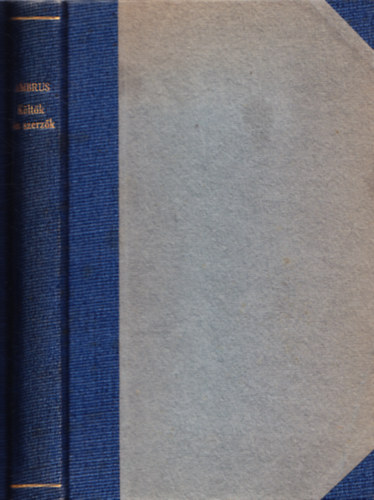 Ambrus Zoltán: Költők és szerzők (irodalmi karcolatok) antikvár