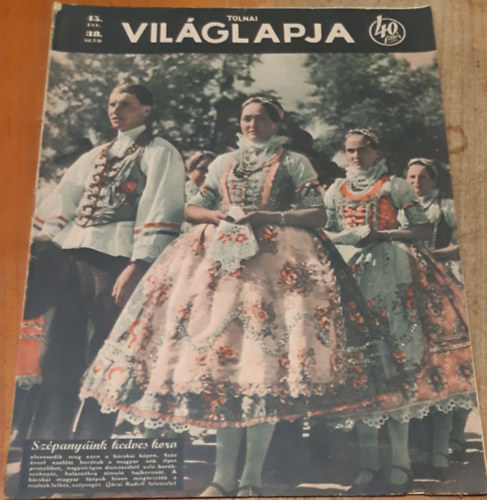 Tolnai Világlapja 45. évfolyam (1943) 38. szám antikvár