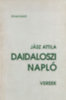 Jász Attila: Daidaloszi napló (dedikált) antikvár
