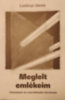 Ladányi János: Meglelt emlékeim könyv