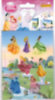 Disney Hercegnők - Mini sticker scene - Matricás füzet 12 darab matricával ajándék