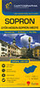 Cartographia Kiadó: Sopron várostérkép - Győr-Moson-Sopron megye térkép - 1:12500 könyv