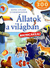 Állatok a világban - Képes atlasz gyermekeknek (Matricákkal) könyv