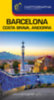 Barcelona, Costa Brava, Andorra útikönyv könyv