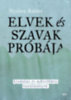 Nyilasy Balázs: Elvek és szavak próbája könyv